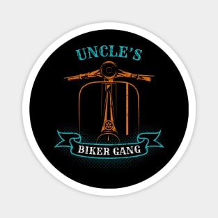 Uncle's Biker Gang Father's Day Magnet